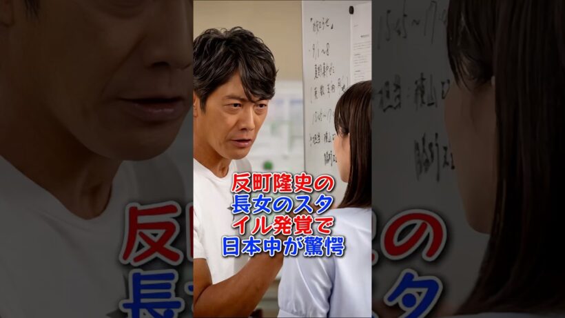反町隆史の長女のスタイル発覚で日本中が驚愕！#反町隆史 #松嶋菜々子
