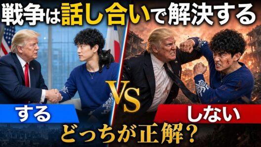 【ひろゆき】戦争は話し合いで解決する vs しない、どっちが正解？