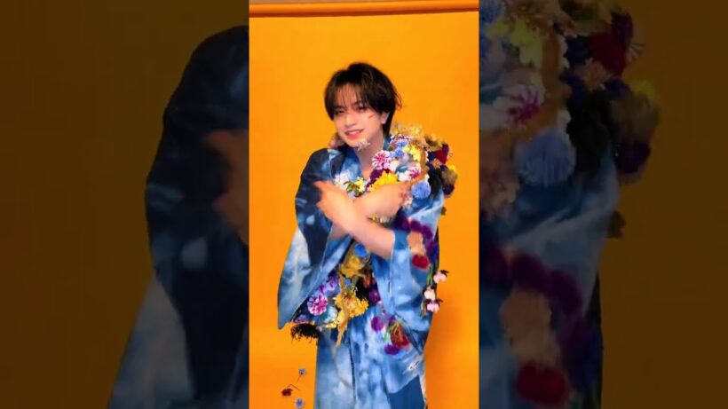 お花を飛ばしながら 💐 #鬼事#中島健人＃逃げ上手の若君 ＃おにごと