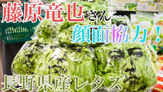 藤原竜也さん、レタス販促に〝顔面〟協力　都内のスーパーで