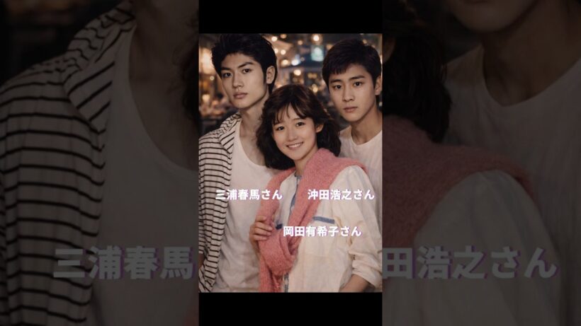 No.390 永遠のアイドル #岡田有希子 #三浦春馬 #沖田浩之 #昭和 #shorts