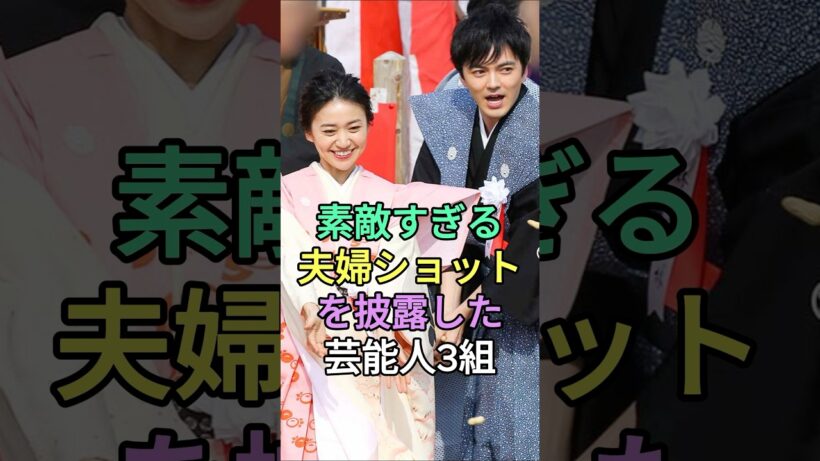 素敵すぎる夫婦ショットを披露した芸能人3組 #芸能人 #fyp #芸能 #shorts #大島優子 #林遣都 #森高千里 #江口洋介
