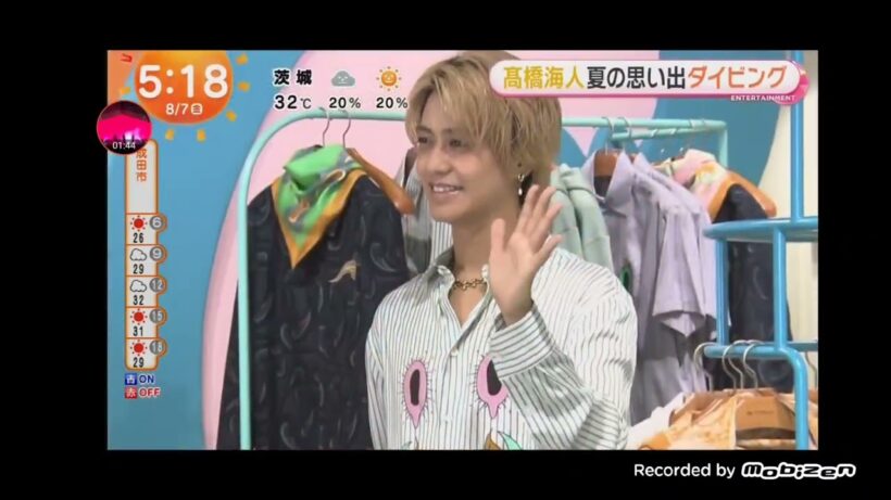 「めざましテレビ」King ＆ Prince 髙橋海人 インタビュー！『ETRO』2度目のカプセルコレクションに興奮しっぱなし！