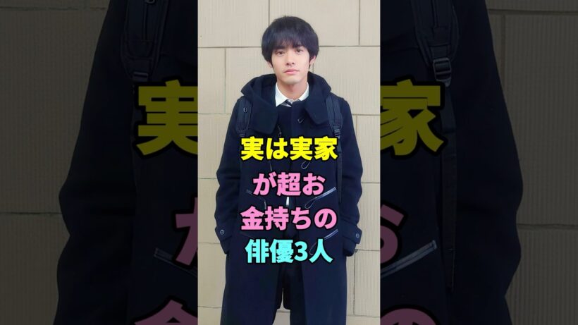 実は実家が超お金持ちの俳優3人 #赤楚衛二 #菅田将暉