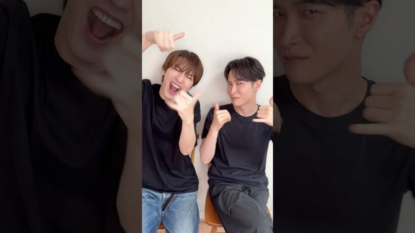 はい！🤙🏻集合！🤙🏻#SnowMan #深澤辰哉 #渡辺翔太#グッタイム #いっしょにグッタイム