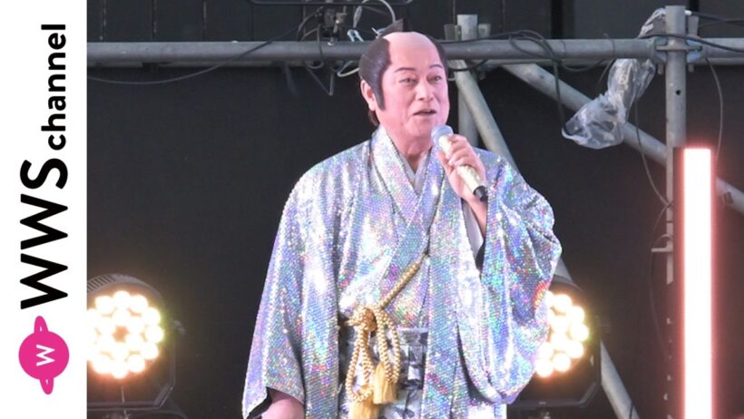 松平健、名曲「マツケンサンバII」を熱唱！早着替え・激しいダンスパフォーマンスで会場大盛り上がり＜2026 神宮外苑花火大会＞