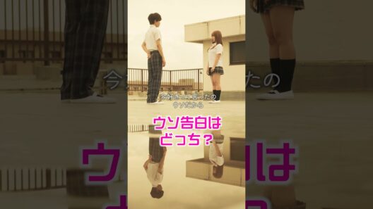 【#びっくりあいらんど】ウソ告白はどっち？