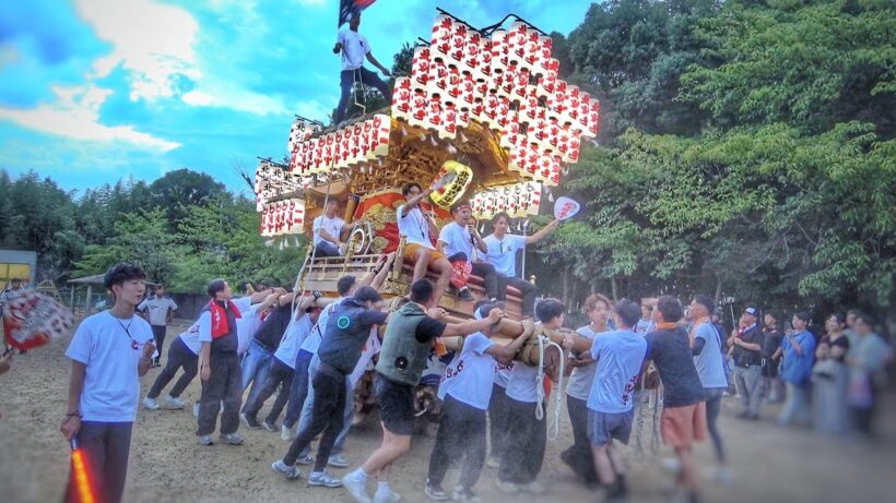 2026.8.09 富田林市 北別井 だんじり 夏祭り でんでん①