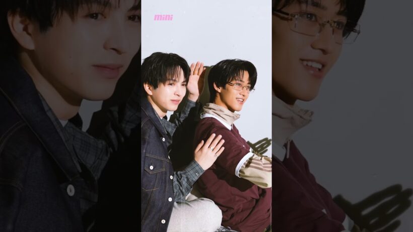 M!LK mini 9月号 表紙ビハインド #MILK #佐野勇斗 #吉田仁人 #塩崎太智 #山中柔太朗 #曽野舜太