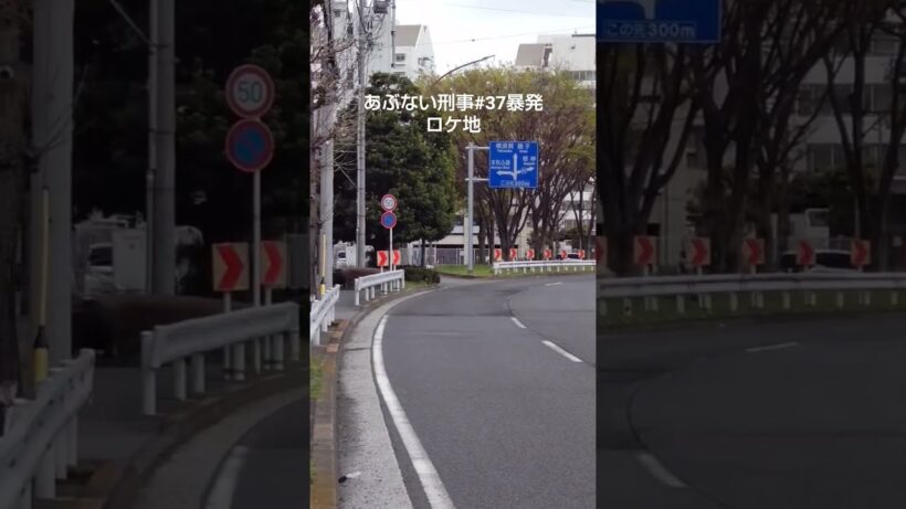あぶない刑事37話 暴発ロケ地 #柴田恭兵 #舘ひろし #automobile #レパード #セドグロ #日産