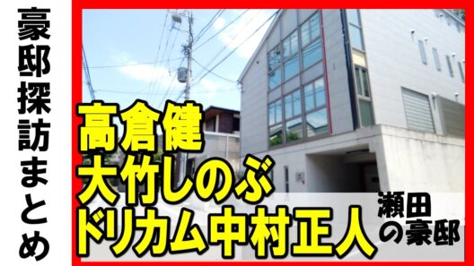 高倉健（俳優）・大竹しのぶ・ドリカム中村正人・森喜朗（元総理大臣）・IMALU（明石家さんまの娘）・プレステ生みの親 久夛良木健の豪邸がある二子玉川 #不動産投資 #豪邸見学 #物件紹介 #高級住宅街