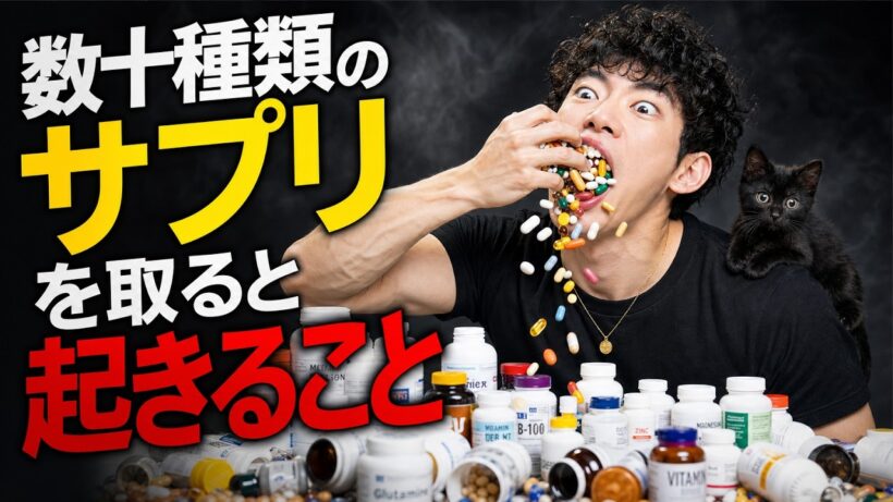 ショートスリーパーみたいに数十種類のサプリを飲むと起きること