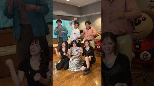 【📻✨】#井戸田潤 さん& #オズワルド さんとで中華鍋ダンス🔥#安本彩花#桜木心菜#仲村悠菜#えびちゅう #私立恵比寿中学