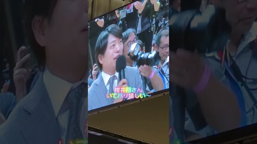 ブラックサムライ楽しすぎた！櫻井翔さんにも会えて嬉しい〜！クリスさんにも会えたから最高の夏の思い出！ありがとう！！#shorts #思い出