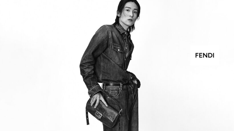 FENDI Ambassador Ren Meguro celebrates the new Baguette®️ 26424 by Maria Grazia Chiuri