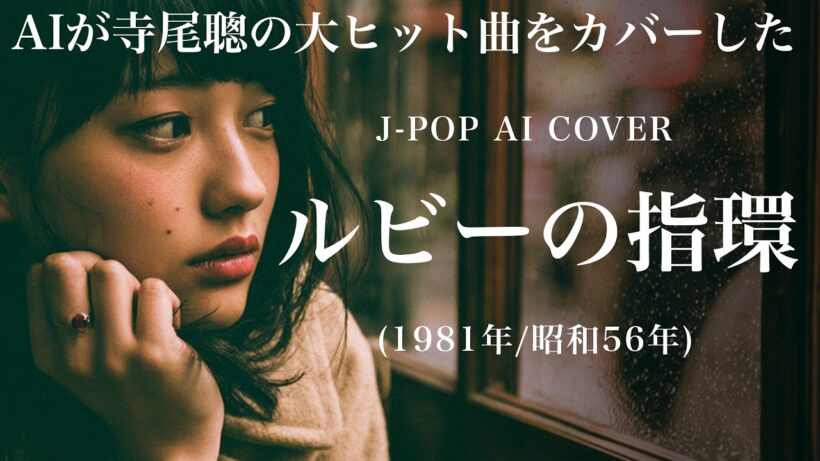 【109】『ルビーの指環』(寺尾聰)  | Akira Terao | Adoに憧れるAIが唄う | J-POP AI COVER | oda∞ai