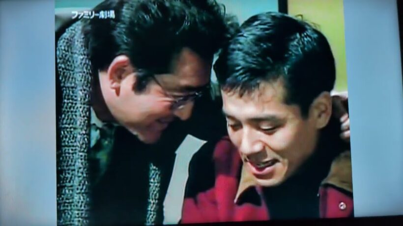はだかの刑事 第11話より  古賀刑事（勝村政信）を励ます矢口刑事（松方弘樹）