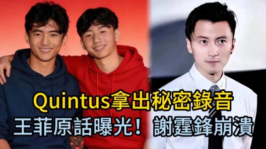 「爸，這是你最後的機會！」16歲Quintus拿出17分鐘秘密錄音，王菲當年原話曝光！謝霆鋒當場崩潰 #謝霆鋒 #王菲 #張柏芝 #Quintus #謝振南 #Lucas