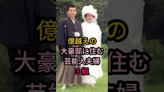 億越えの大豪邸に住む芸能人夫婦 3 組#芸能人 #fyp #本木雅弘&内田也哉子#小栗旬&山田優#