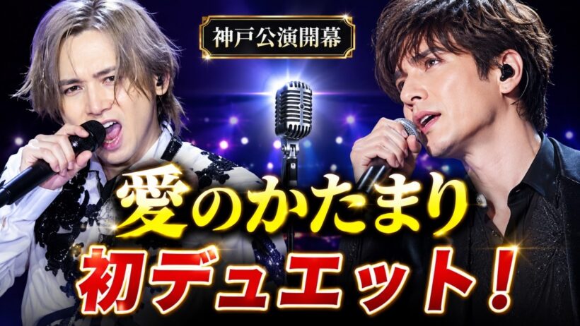 堂本光一×城田優「愛のかたまり」初デュエット！帝劇アリーナ神戸公演で夢の共演#堂本光一, #城田優, #愛のかたまり