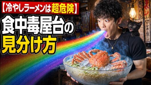 【冷やしラーメンは超危険】食中毒屋台の見分け方