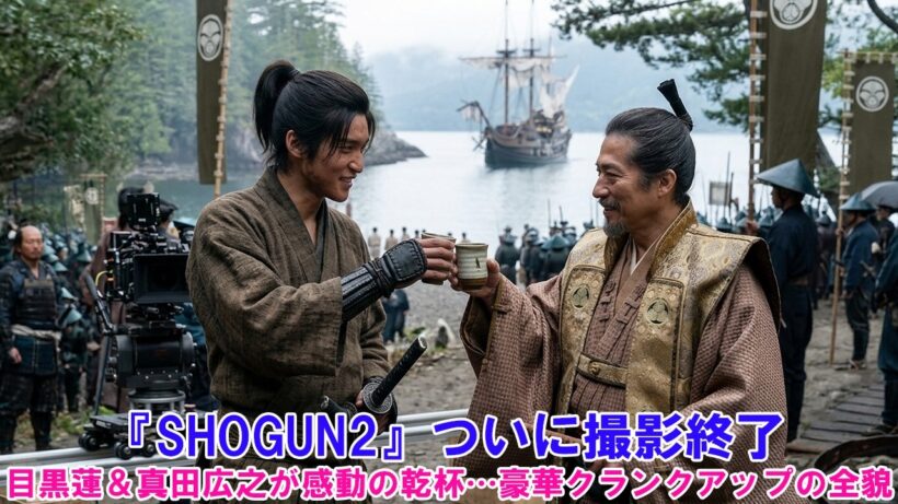 【衝撃】『SHOGUN2』ついに撮影終了！目黒蓮＆真田広之が感動の乾杯…豪華クランクアップの全貌 !