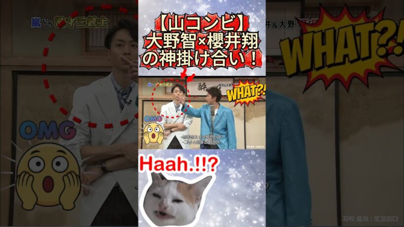 【山コンビ】大野智×櫻井翔の神掛け合い！