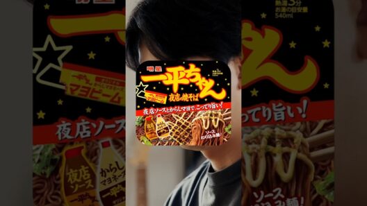 一平ちゃん夜店の焼そばCM 「マヨ格子がけの男 篇」15秒縦 / 仲野太賀