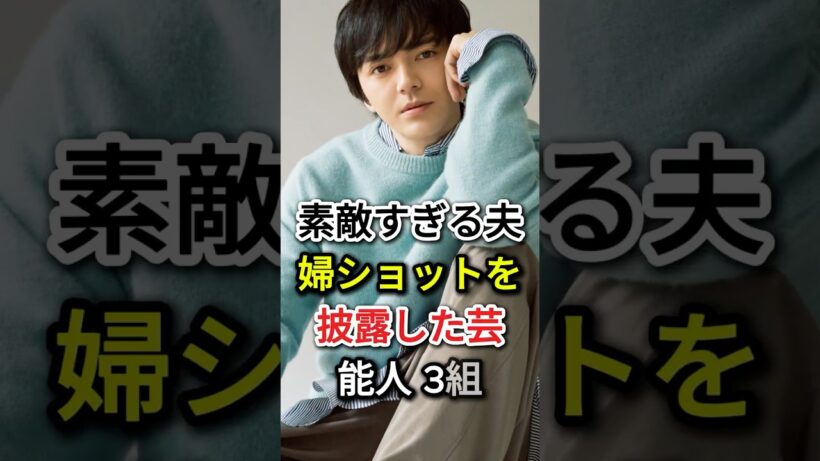 素敵すぎる夫婦ショットを披露した芸能人 3組#fyp#芸能人#大島優子 # 林遣都#江口洋介 # 森高千里