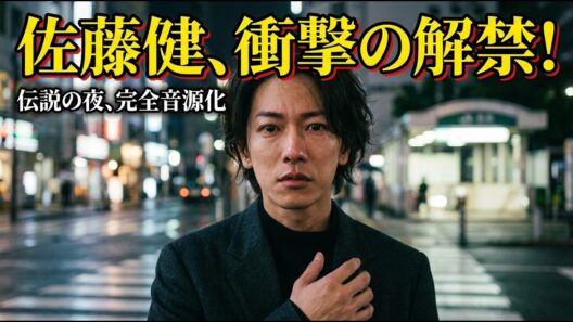 【緊急】佐藤健が隠し続けた重大発表…！TENBLANK「伝説の夜」音源解禁と『グラスハート』異例の復活劇に世界が激震【Glass Heart】