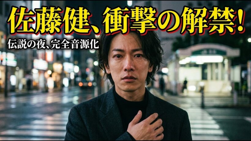 【緊急】佐藤健が隠し続けた重大発表…！TENBLANK「伝説の夜」音源解禁と『グラスハート』異例の復活劇に世界が激震【Glass Heart】