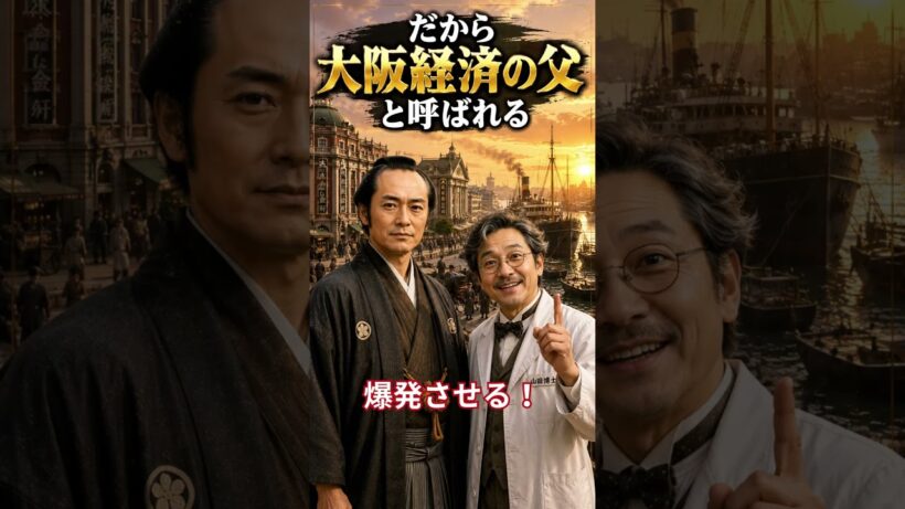 大阪経済の父、実は変人だった…五代友厚のヤバすぎる裏話　　　　　　　　 #歴史 #プチ知識 #映画