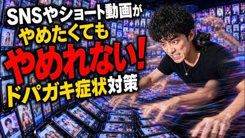 SNS＆ショート動画がやめれない！ドパガキの治し方