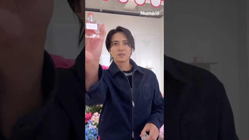 Tomohisa Yamashita attended the Miss Dior Eau de Parfum event #山下智久「ミス ディオール オードパルファム」のイベントfanedits