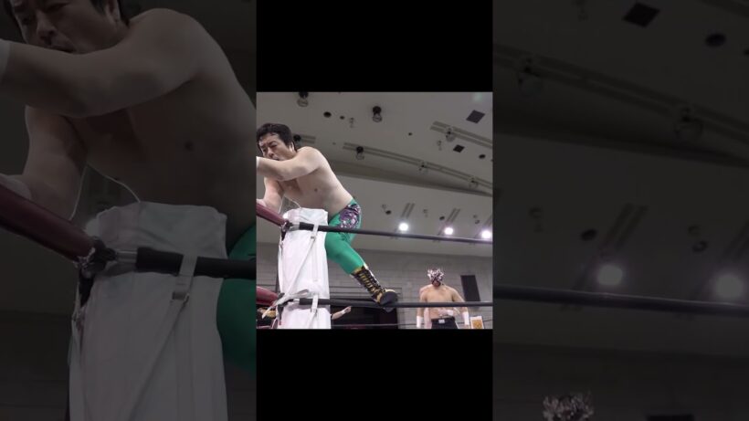 【新日本プロレス】田口の尻を回避したい男たちの攻防！ #shorts