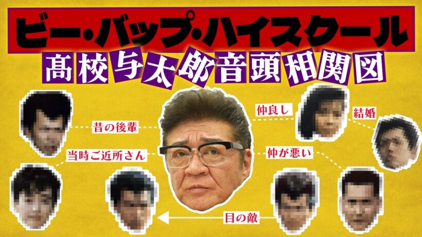 【相関図】ビー・バップの人間関係を全て暴露します！【高校与太郎音頭】