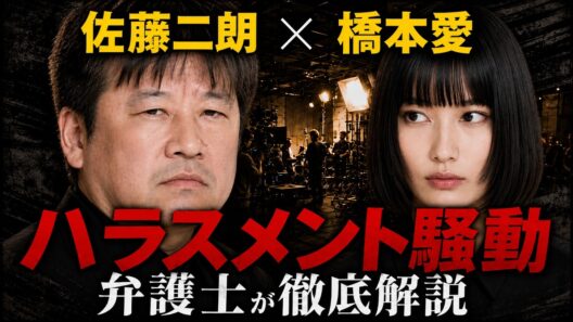 【弁護士解説】佐藤二朗も被害者？橋本愛とのハラスメント騒動。フジテレビの対応や法的責任を徹底検証/セクハラ/冤罪/週刊文春