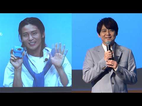 Snow Man目黒蓮、梶裕貴の生アテレコに「すごっ！」（みずほ銀行マスリテール領域における「プロモーション戦略発表会」）