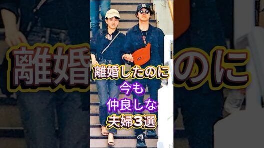 離婚したのに今も仲良しな夫婦3選 #芸能人 #fyp #勝地涼 #前田敦子 #鈴木紗理奈 #TELA-C #芸能 #shorts