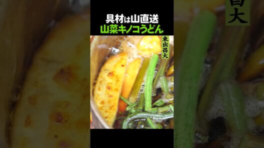 東出昌大 / 山菜キノコうどん