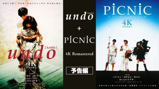 【本予告】9.25公開 岩井俊二監督作『undo ＋ PiCNiC 4Kリマスター』本予告