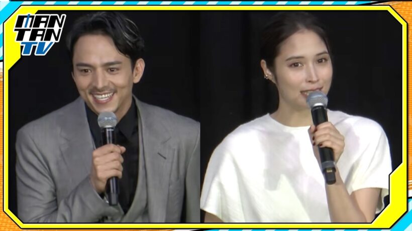 満島真之介、広瀬アリスの“元フィアンセ”と紹介されテレる？「横文字で言われたので…」　映画「沖晴くんの涙を殺して」完成披露試写会