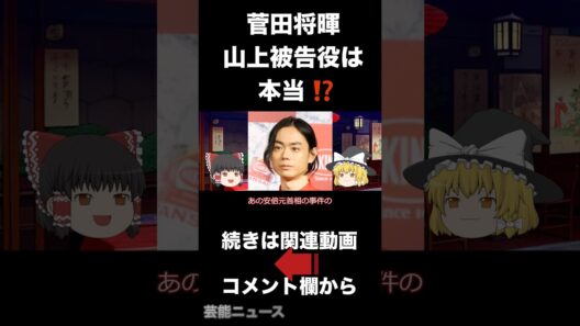 真相解明⁉️ 菅田将暉 山上被告役は本当⁉️#菅田将暉 #安倍晋三 #死の谷95 芸能ニュース