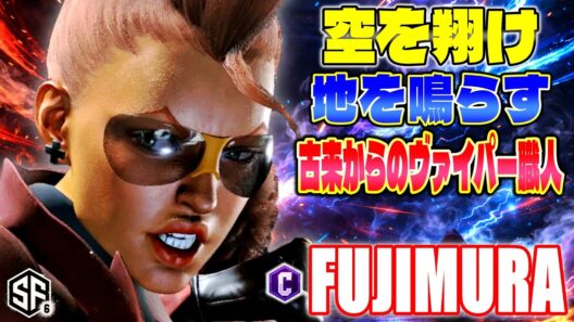 【スト6】空を翔け値を鳴らす 古来からのヴァイパー職人 藤村 (C.ヴァイパー) 【SF6】