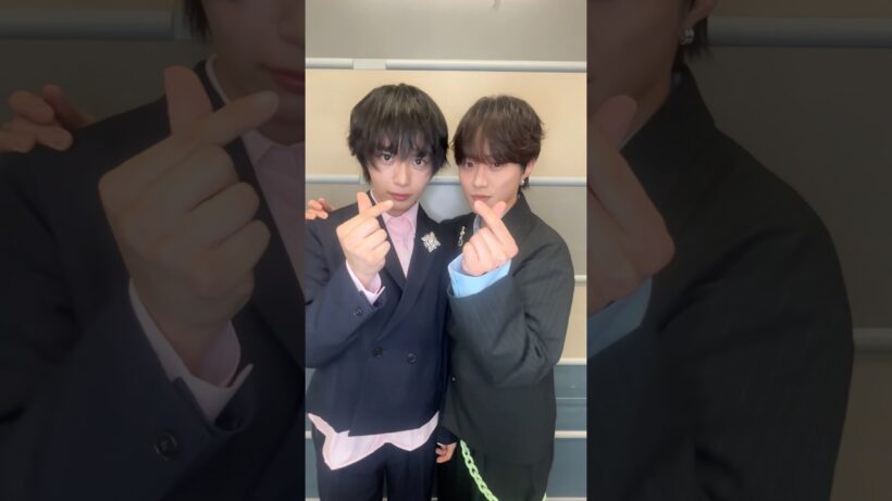 【#大西流星 & #大橋和也】🖤BLACK OUT MISSION🔫 サブスク＆ダウンロード配信中🎧 #なにわ男子 #BLACKOUTMISSION