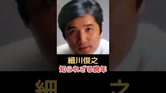 細川俊之 知られざる晩年!