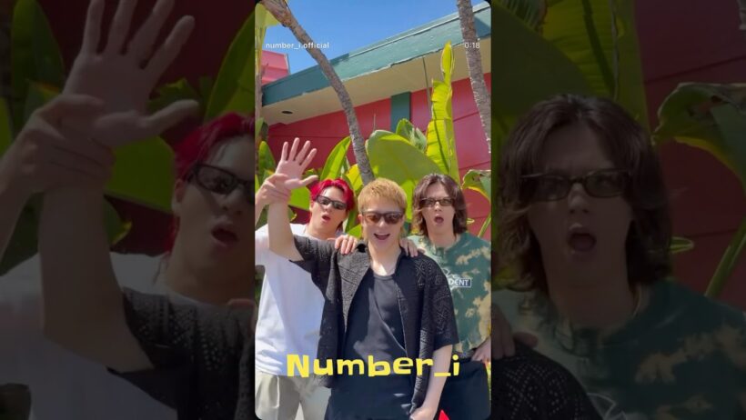 #ni_rebon_bugslife_digitalgirl Number_i かわい♡楽しそう🤭 #number_i #岸優太 #平野紫耀 #神宮寺勇太