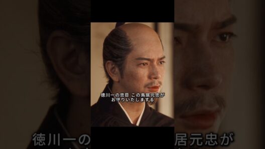 「殿のためなら命を投げ捨てる」伏見城を託された鳥居元忠と家康の絆 #ドラマ  #歴史#shorts #徳川家康 #戦国時代