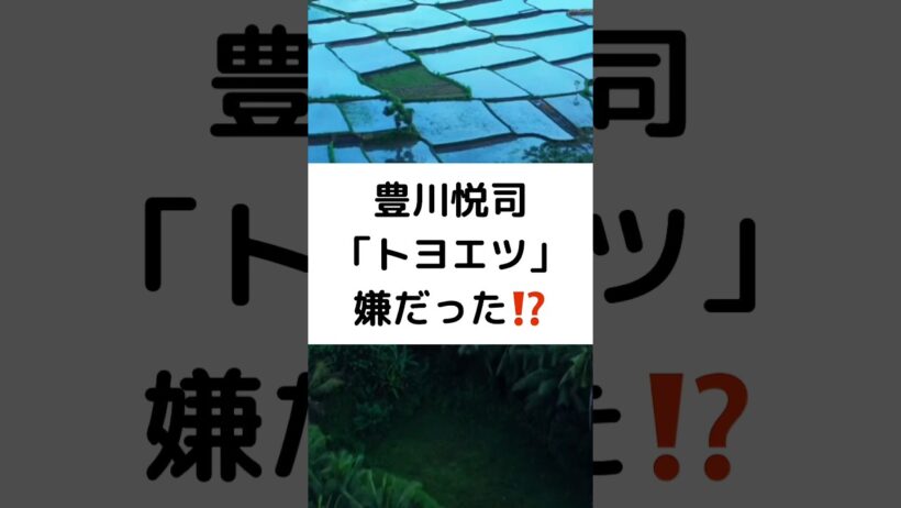 豊川悦司「トヨエツ」嫌だった⁉️ #豊川悦司 #トヨエツ #俳優引退 #超大物 #市川崑 #トヨエツくん #shorts