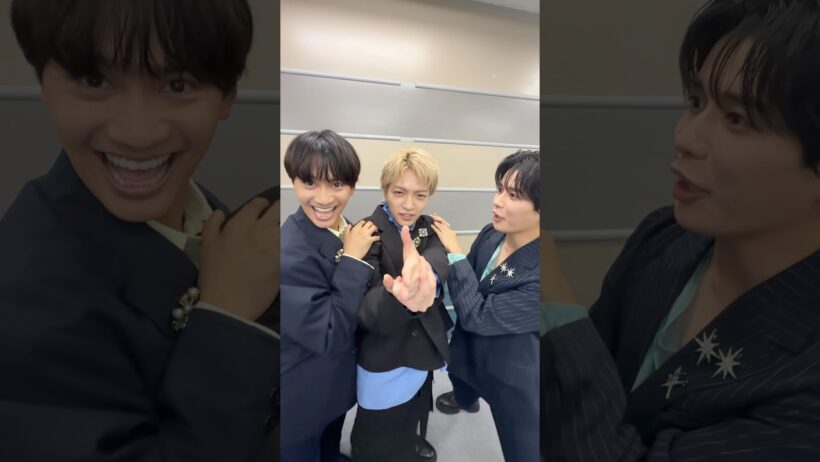 【#西畑大吾 & #長尾謙杜 & #藤原丈一郎】🖤BLACK OUT MISSION🔫 サブスク＆ダウンロード配信中🎧 #なにわ男子 #BLACKOUTMISSION
